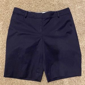Talbots size 10P navy shorts